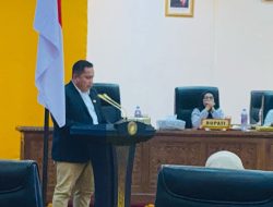 Pansus 1 Sampaikan Laporan Keterangan LKPJ Bupati Kampar 2024 Pada Sidang Paripurna DPRD