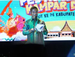 Meriahkan HUT Ke-76 Kabupaten Kampar Bupati Ahmad Yuzar dan Wabup Misharti Buka Pesta Rakyat Di Lapangan Merdeka