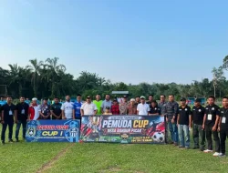 Anggota DPRD Kampar Jihad Aqsha Buka Turnamen Pemuda Cup Desa Bandur Picak