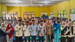 Waka DPRD Kampar Zulpan Azmi Hadiri Kegiatan Sosialisasi Germas di Desa Aur Sati Bersama Anggota DPR RI